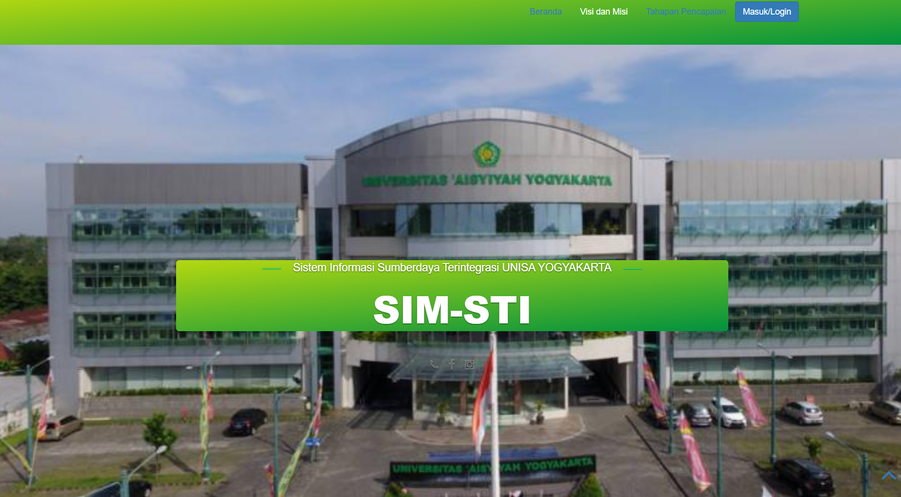 Sistem Sumberdaya Terintegrasi (SDM) - Portfolio Website Jogja